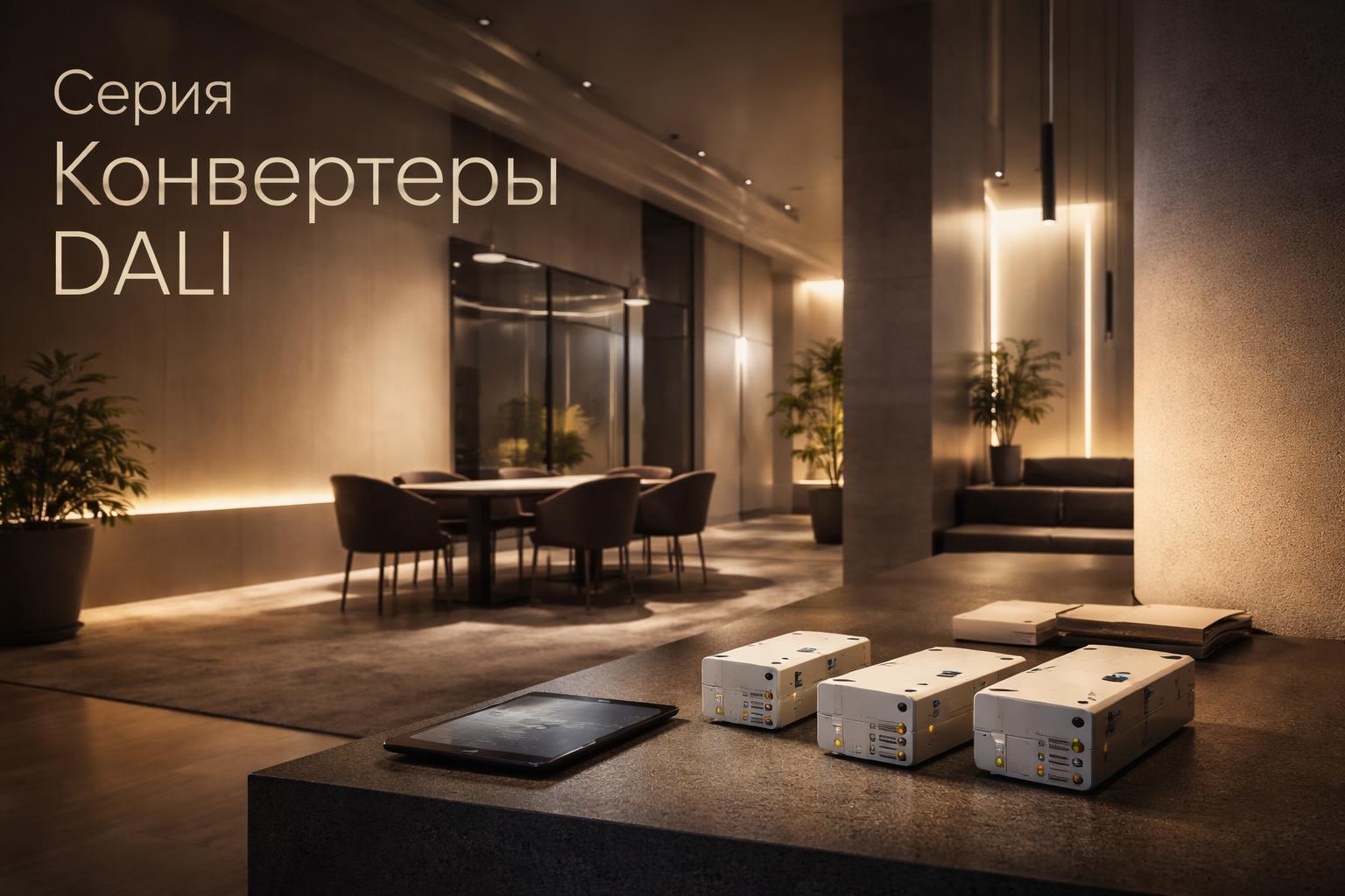 Серия Конвертеры DALI Arlight
