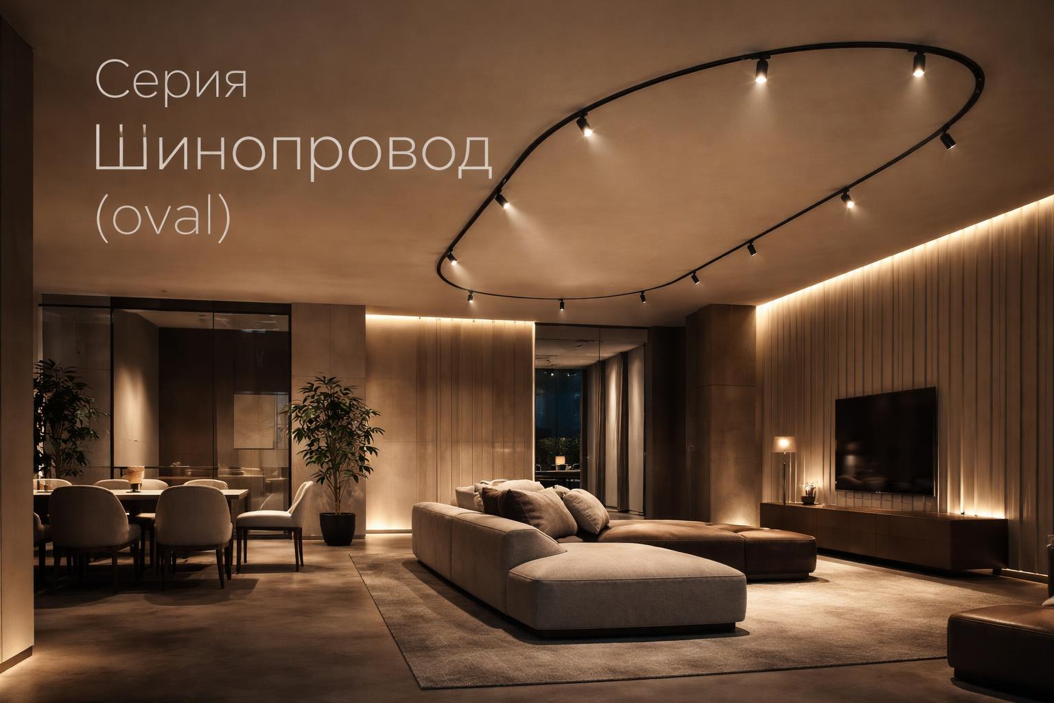 Серия Шинопровод (oval) Arlight