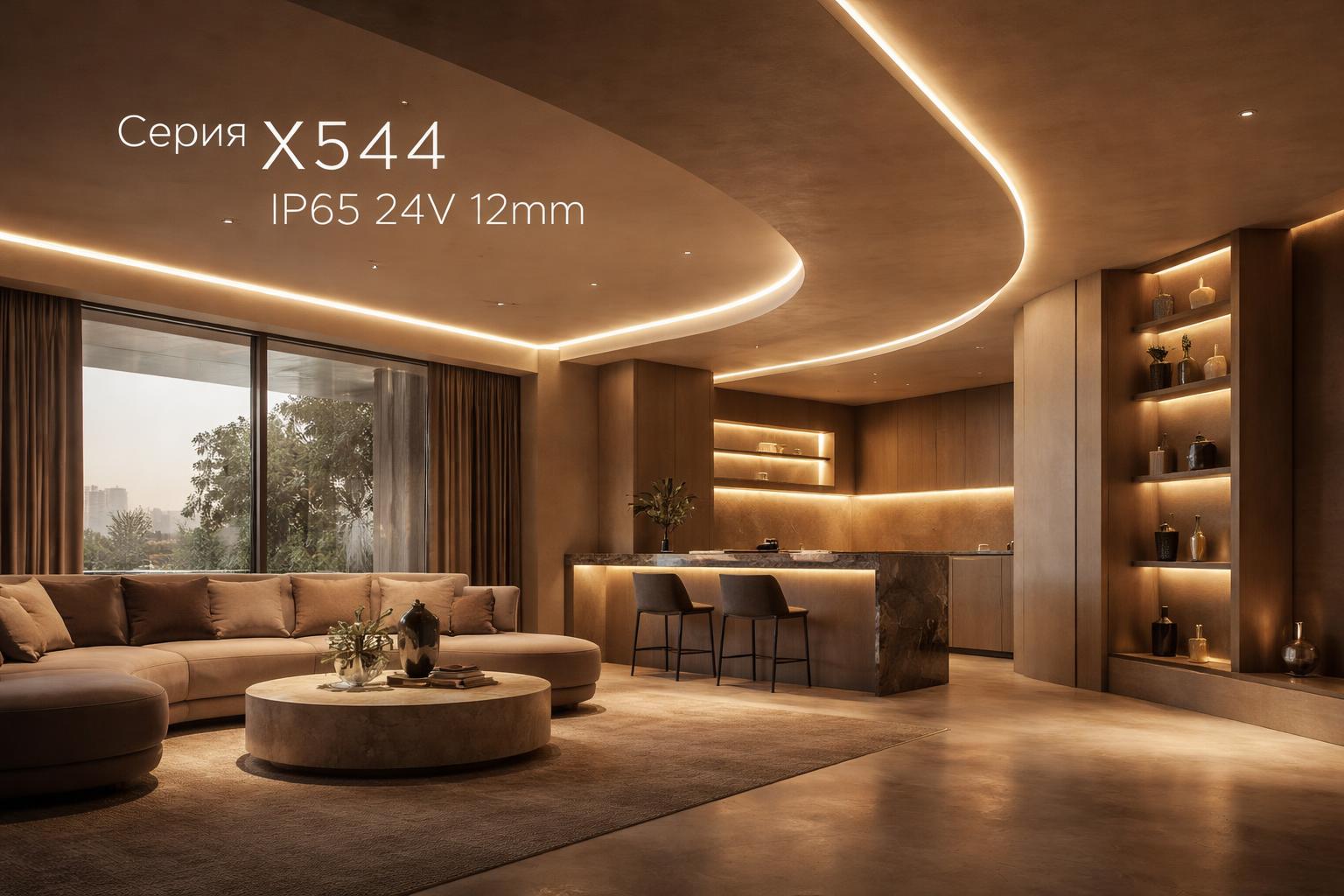 Серия X544 IP65 24V 12mm Arlight