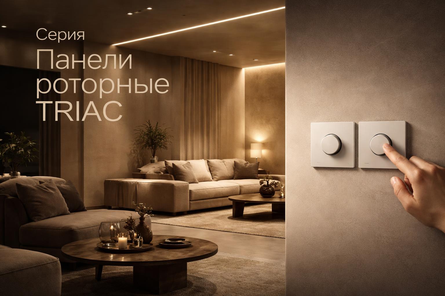 Серия Панели роторные TRIAC Arlight