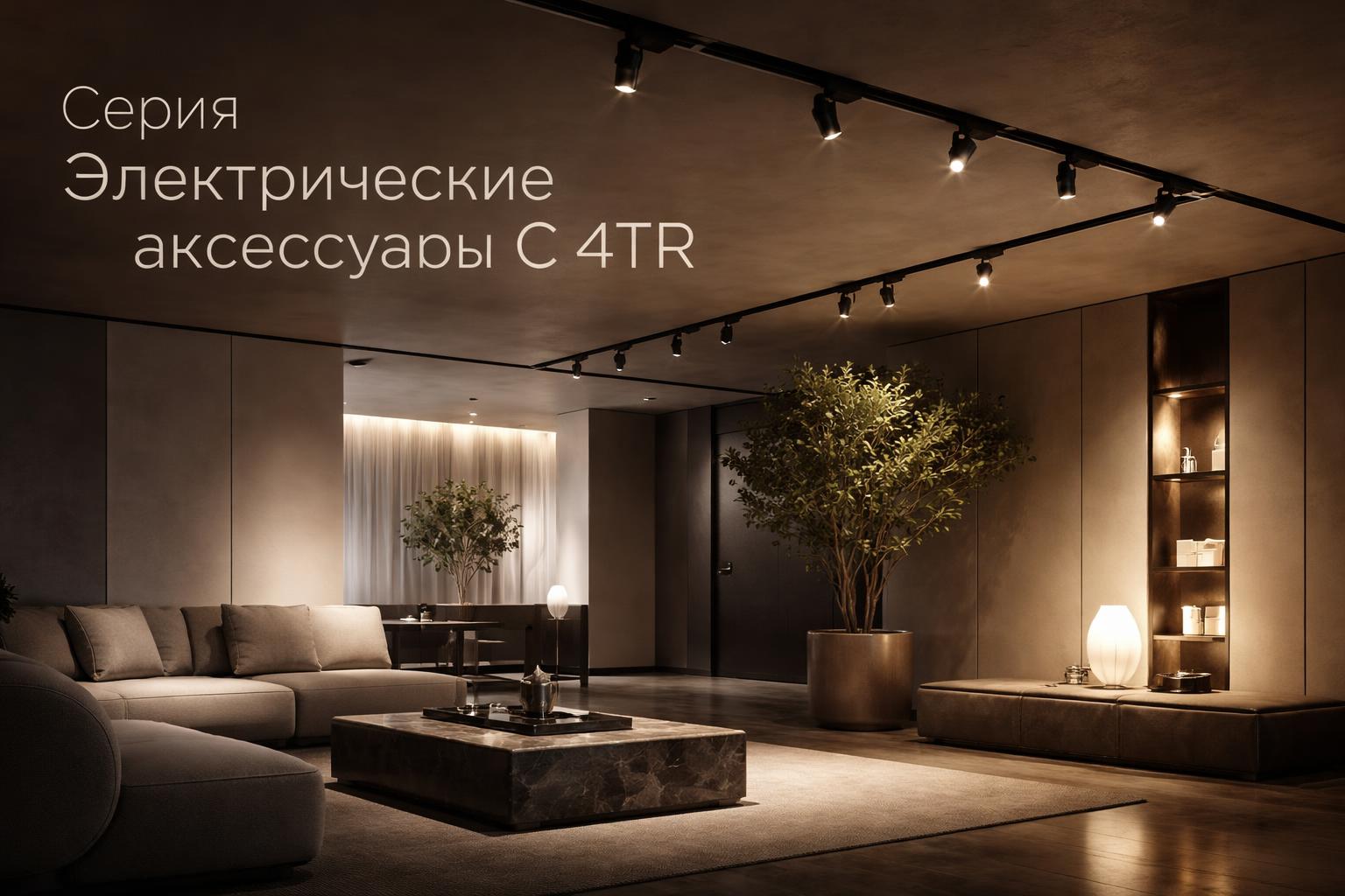 Серия Электрические аксессуары C 4TR Arlight