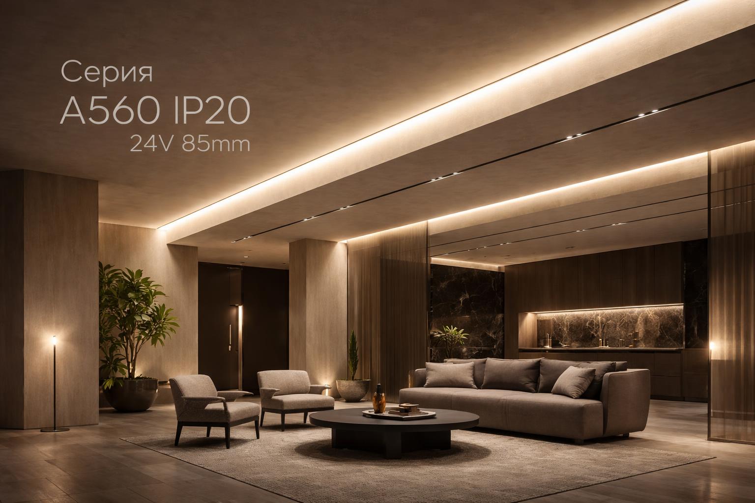 Серия A560 IP20 24V 85mm Arlight