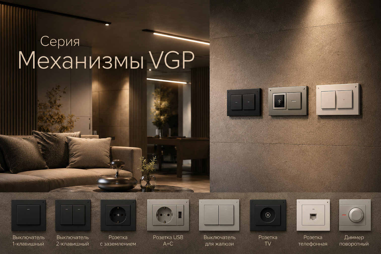 Серия Механизмы VGP Arlight