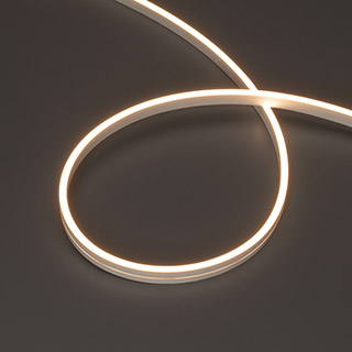 Светодиодная лента герметичная MOONLIGHT-SIDE-A168-04x10mm 24V Warm3000 (7.2 W/m, IP65, 0.5m, wire x1) (Arlight, Образец)
