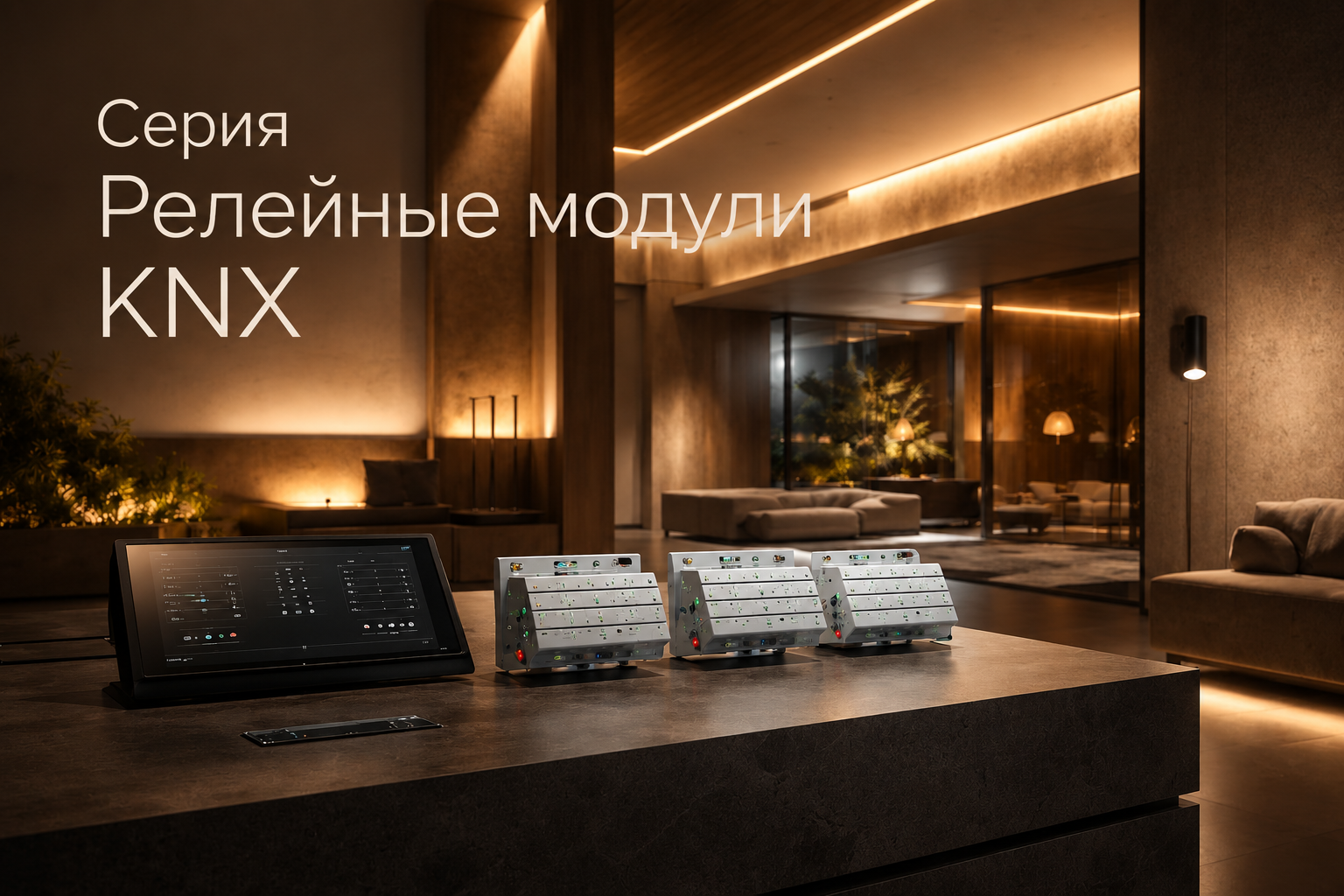 Серия Релейные модули KNX Arlight