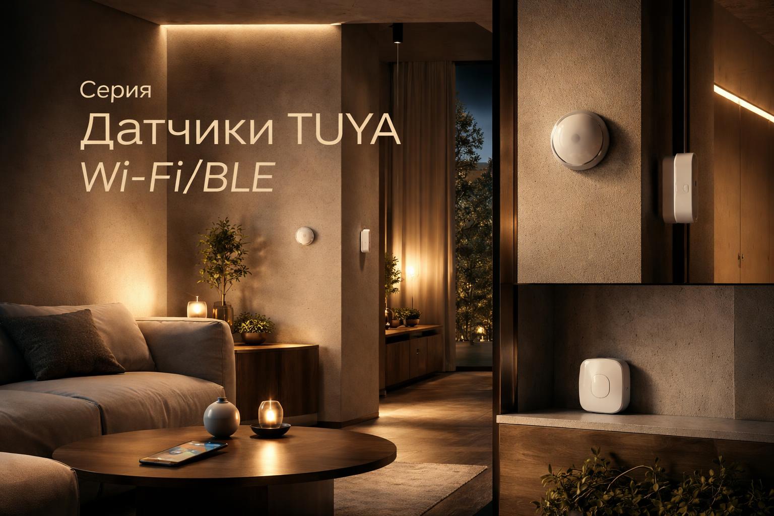 Серия Датчики TUYA Wi-Fi/BLE Arlight