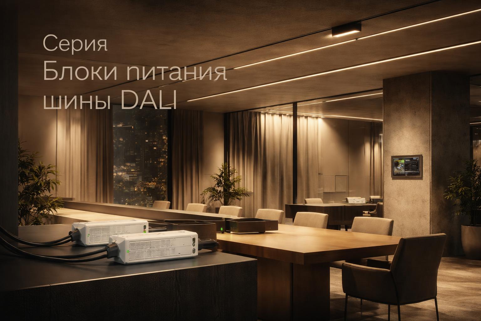 Серия Блоки питания шины DALI Arlight