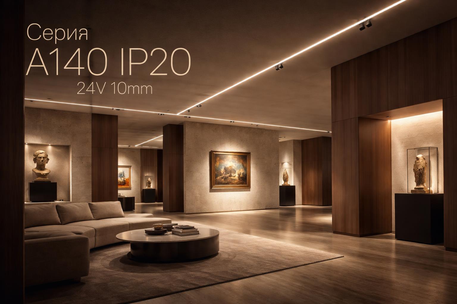 Серия A140 IP20 24V 10mm Arlight