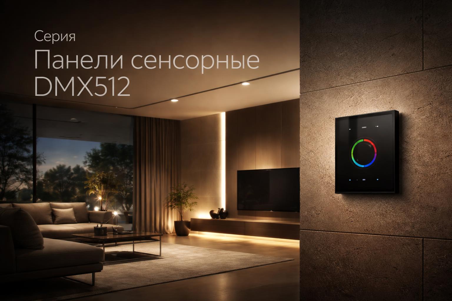 Серия Панели сенсорные DMX512 Arlight