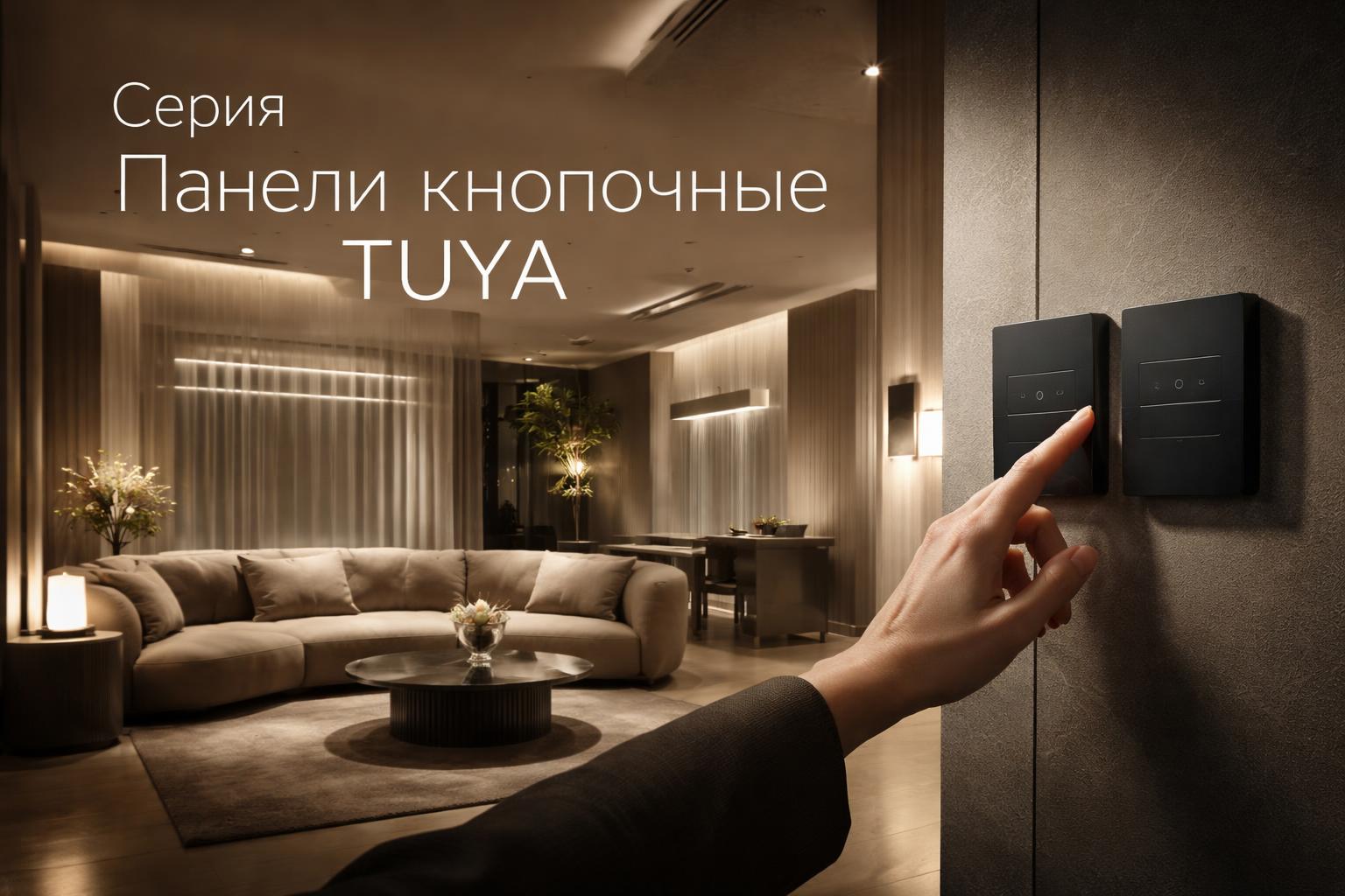 Серия Панели кнопочные TUYA Arlight