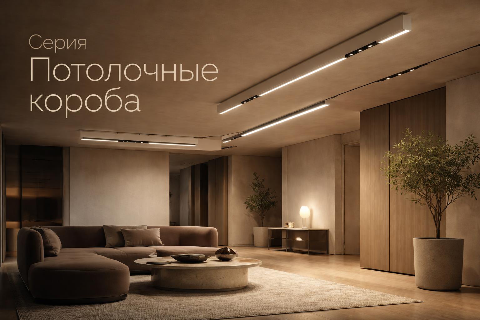 Серия Потолочные короба Arlight