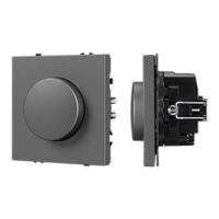 Механизм светорегулятора SWT-NOBE-DLR-SFPL-GR (250V, 300W) (Arlight, Серый базальт)