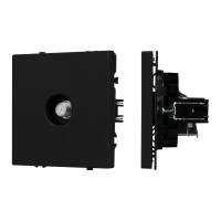 Механизм спутниковой розетки SCT-NOBE-MST1-SFPL-BK (SAT) (Arlight, Черный оникс)