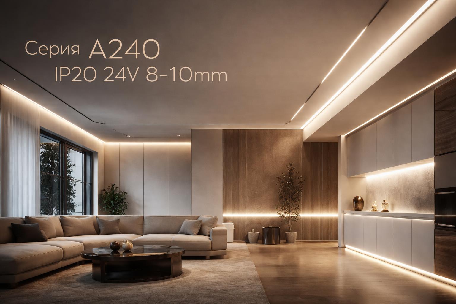 Серия A240 IP20 24V 8-10mm Arlight
