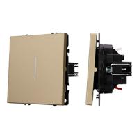 Механизм звонкового выключателя LED SWT-NOBE-MKR1-SFPL-L-GD (230V, 10A) (Arlight, Золотой песок)