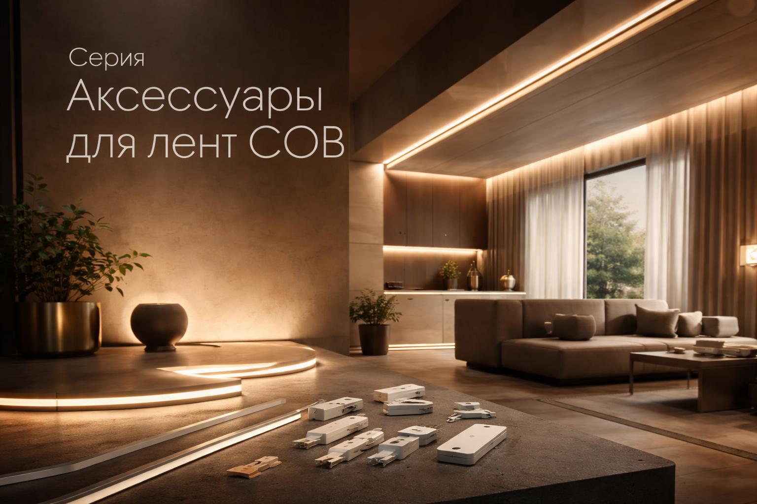 Серия Аксессуары для лент COB Arlight