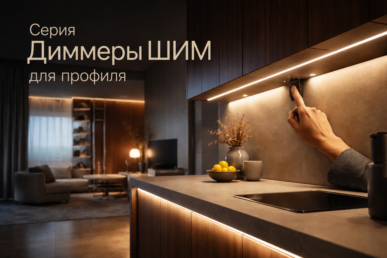 Серия Диммеры для профиля ШИМ Arlight
