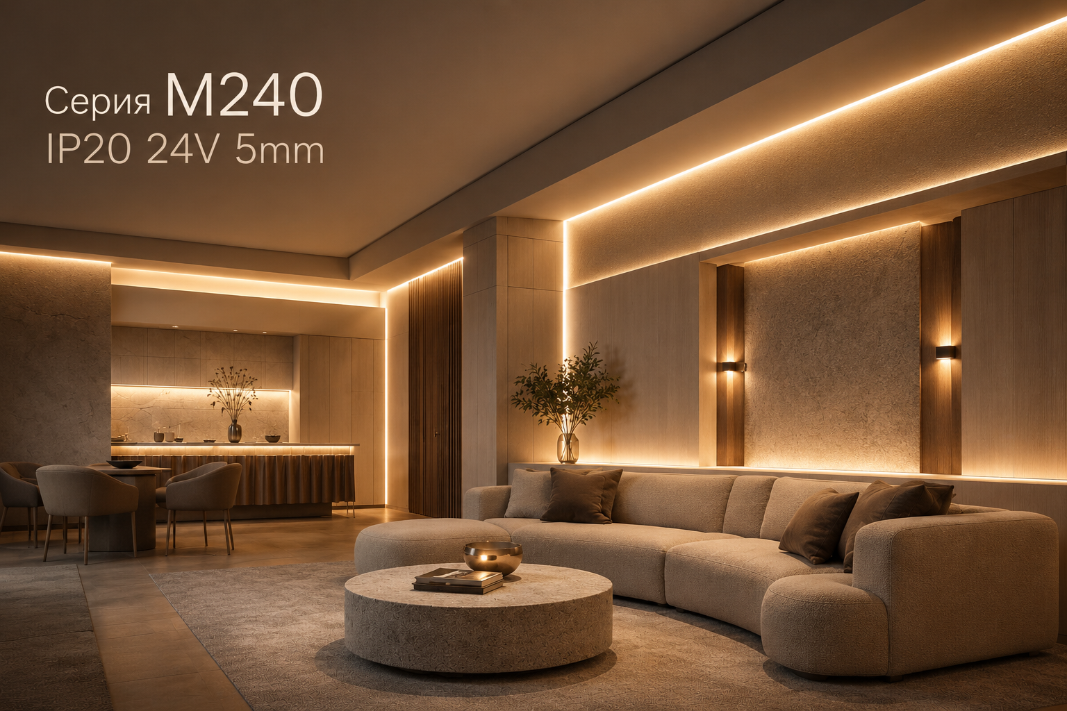Серия M240 IP20 24V 5mm Arlight Серия M240 IP20 24V 5mm Arlight