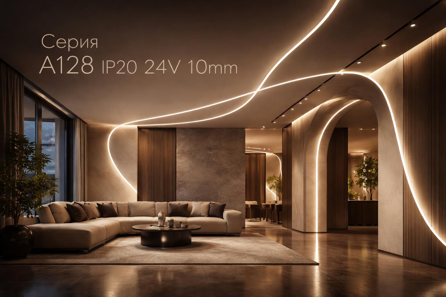 Серия A128 IP20 24V 10mm Arlight