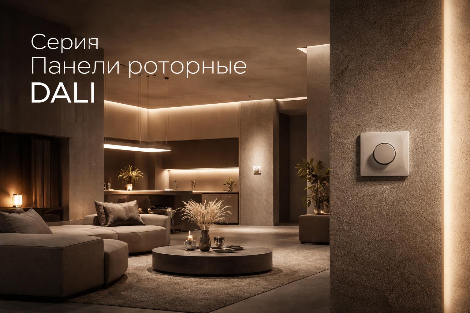 Серия Панели роторные DALI Arlight