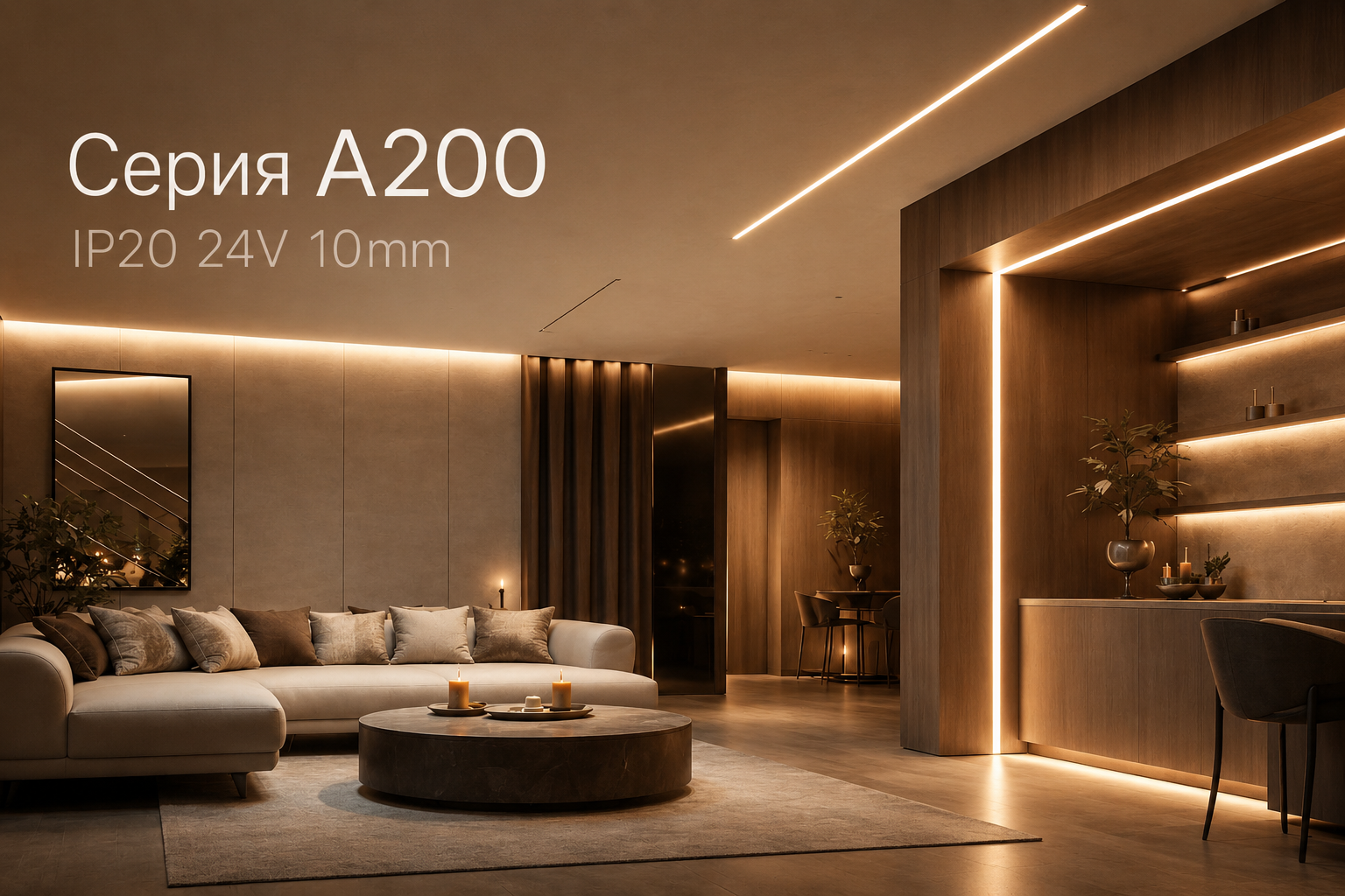 Серия A200 IP20 24V 10mm Arlight Серия A200 IP20 24V 10mm Arlight