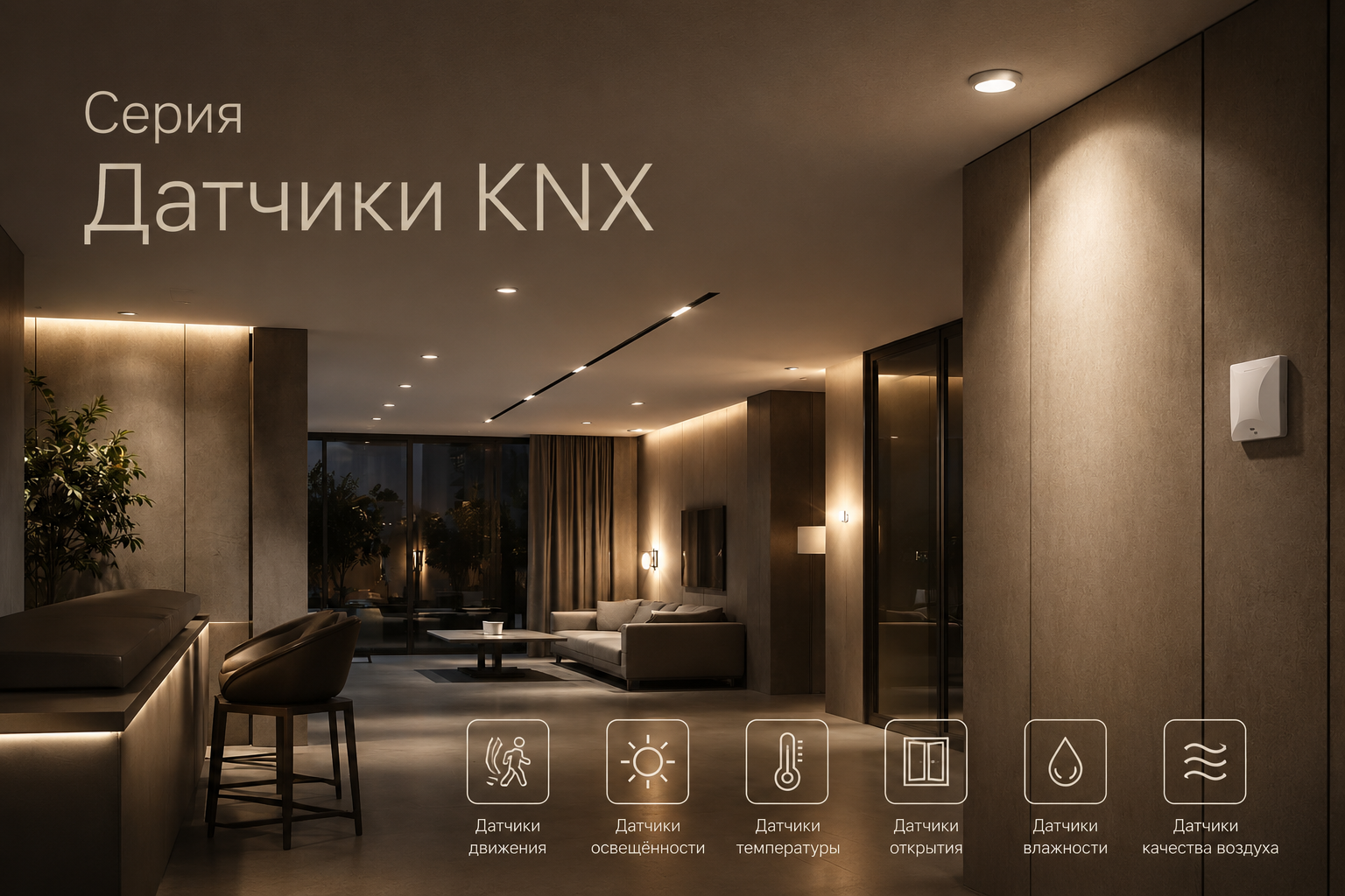 Серия Датчики KNX Arlight