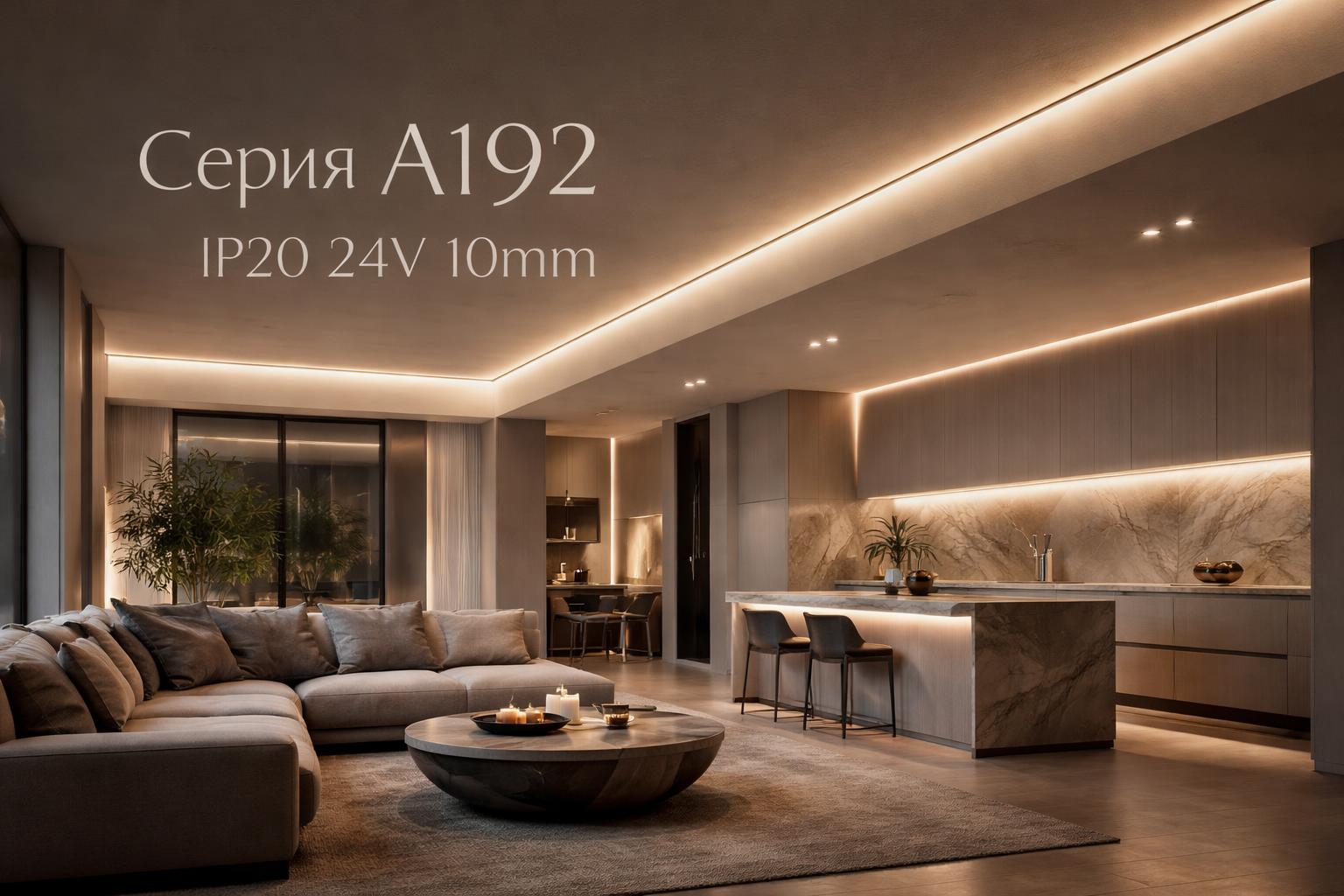 Серия A192 IP20 24V 10mm Arlight