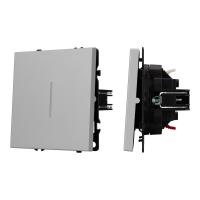 Механизм звонкового выключателя LED SWT-NOBE-MKR1-SFPL-L-IS (230V, 10A) (Arlight, Никель)