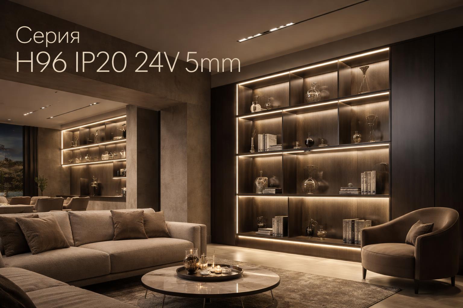Серия H96 IP20 24V 5mm Arlight Серия H96 IP20 24V 5mm Arlight