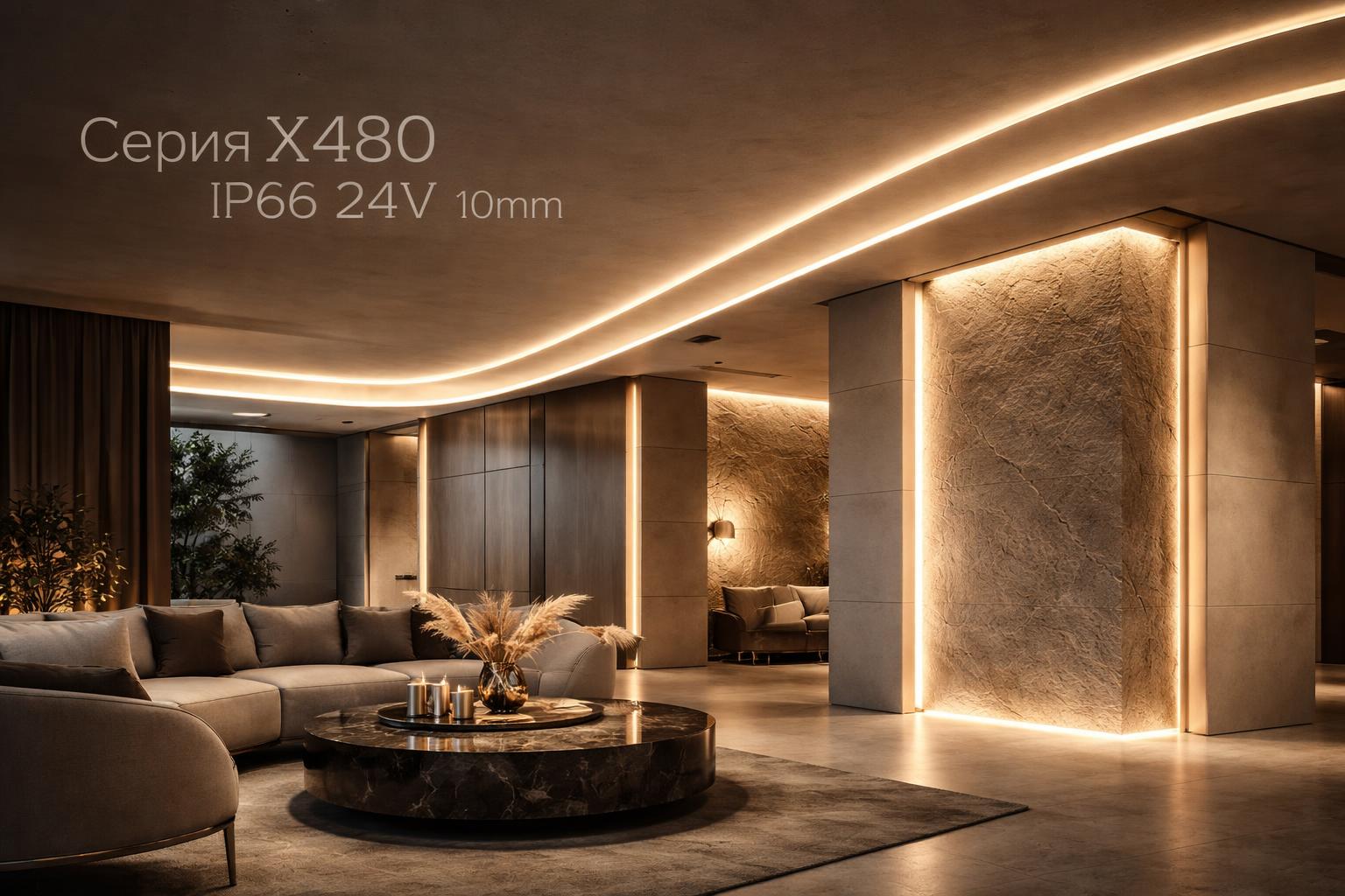 Серия X480 IP66 24V 10mm Arlight