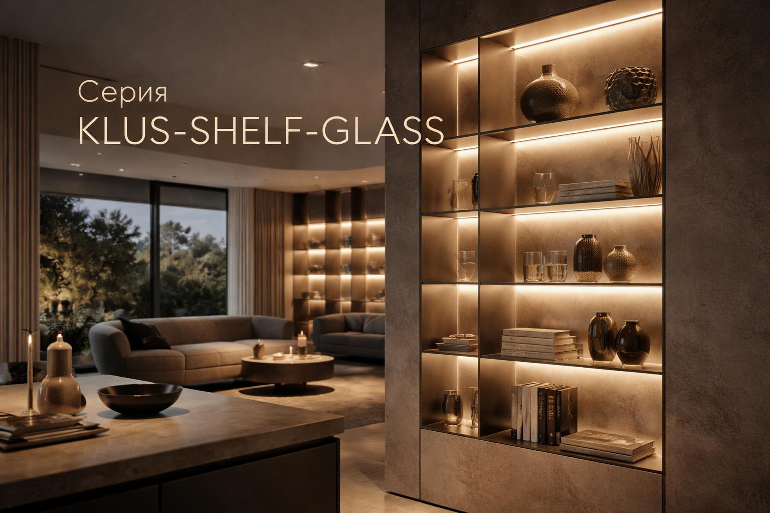 Серия KLUS-SHELF-GLASS Arlight Серия KLUS-SHELF-GLASS Arlight