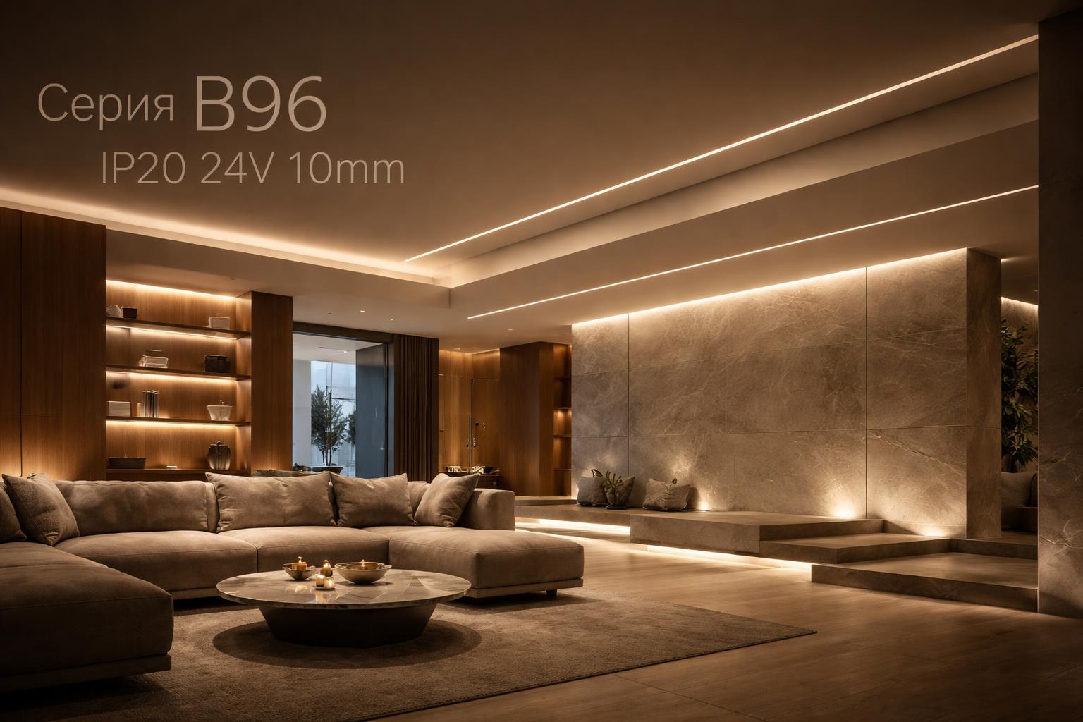 Серия B96 IP20 24V 10mm Arlight