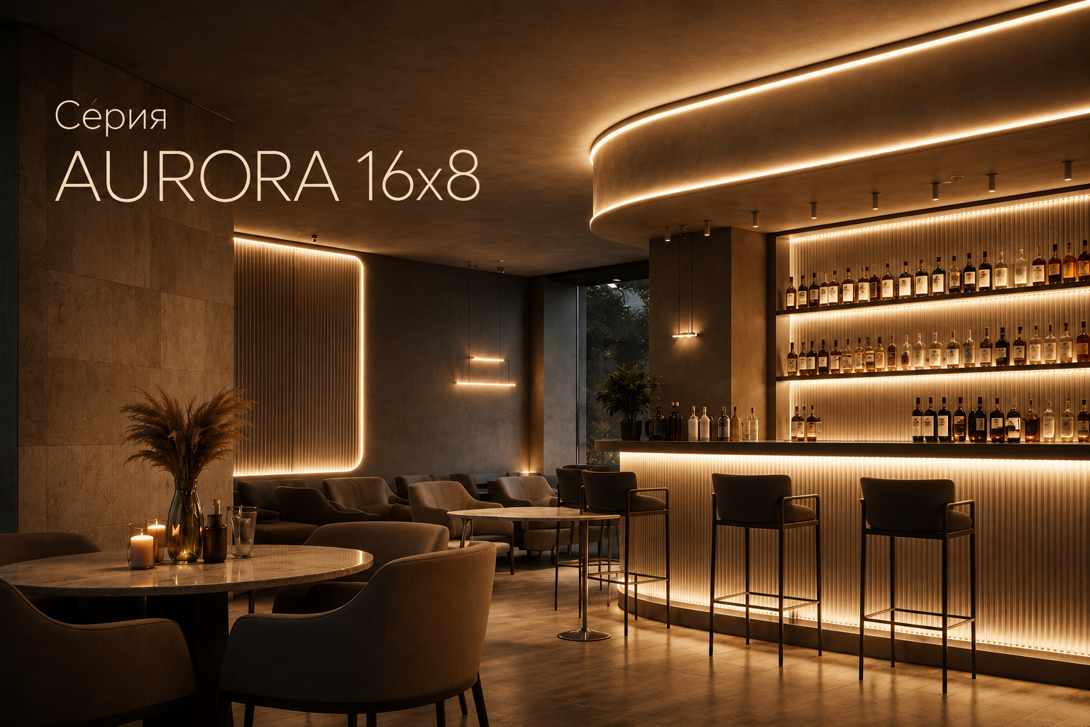 Серия AURORA 16x8 Arlight