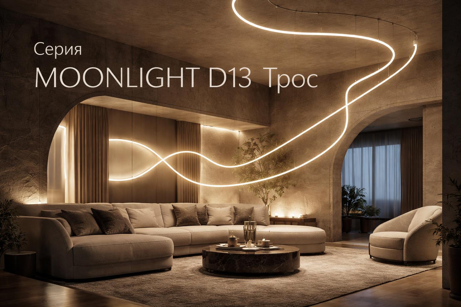 Серия MOONLIGHT D13 Трос Arlight