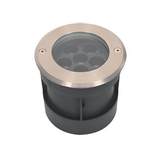 Светильник LTD-DAFNA-GROUND-R130-11W Warm3000 (SL, 35 deg, 230V) (Arlight, IP67 Металл, 5 лет)