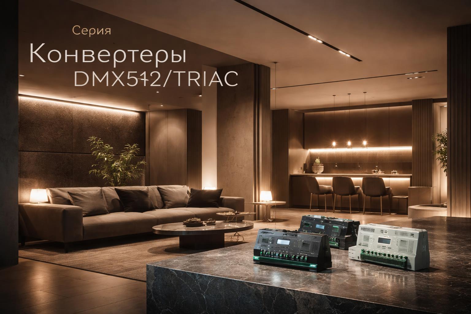 Серия Конвертеры DMX512/TRIAC Arlight