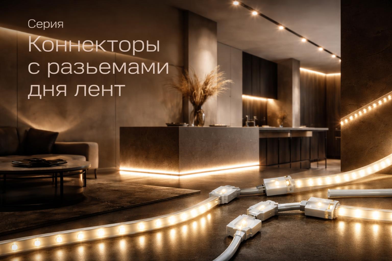 Серия Коннекторы с разъемами для лент Arlight