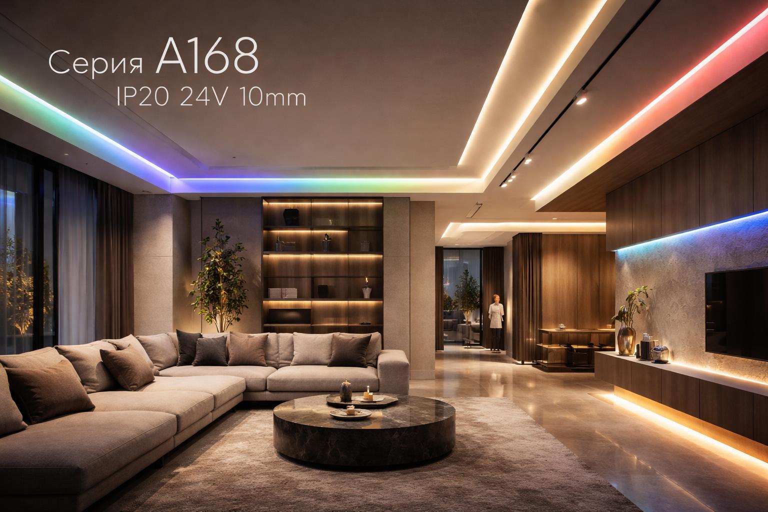 Серия A168 IP20 24V 10mm Arlight
