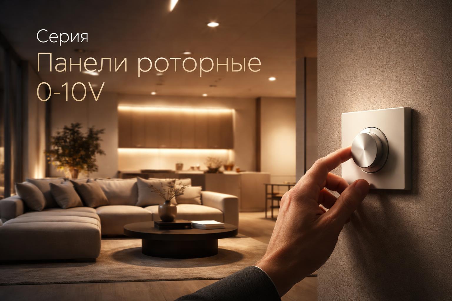 Серия Панели роторные  0-10V Arlight