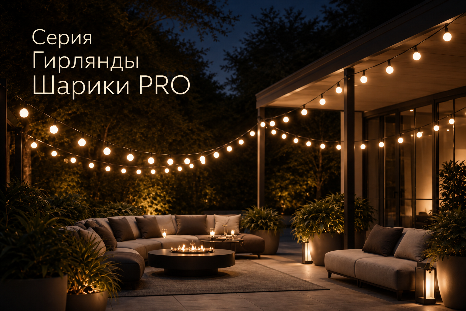 Серия Гирлянды Шарики PRO Arlight
