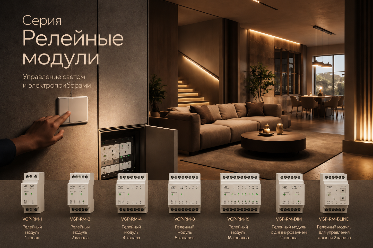 Серия Релейные модули Arlight