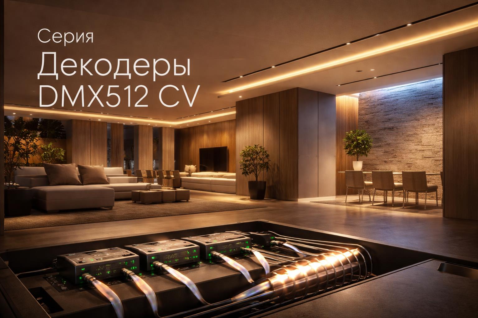 Серия Декодеры DMX512 CV Arlight