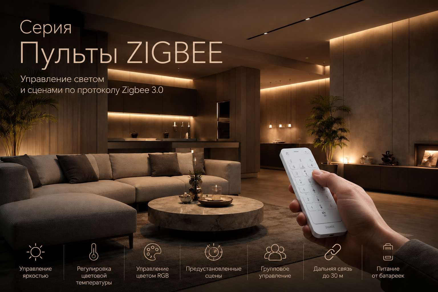 Серия Пульты ZIGBEE Arlight