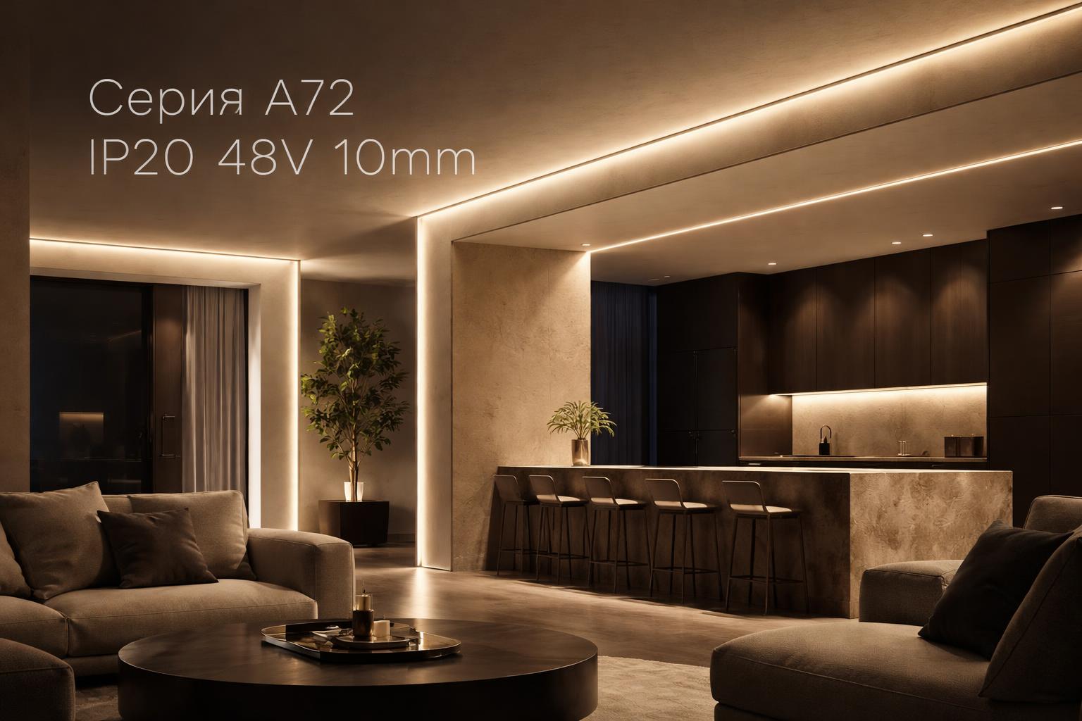 Серия A72 IP20 48V 10mm Arlight