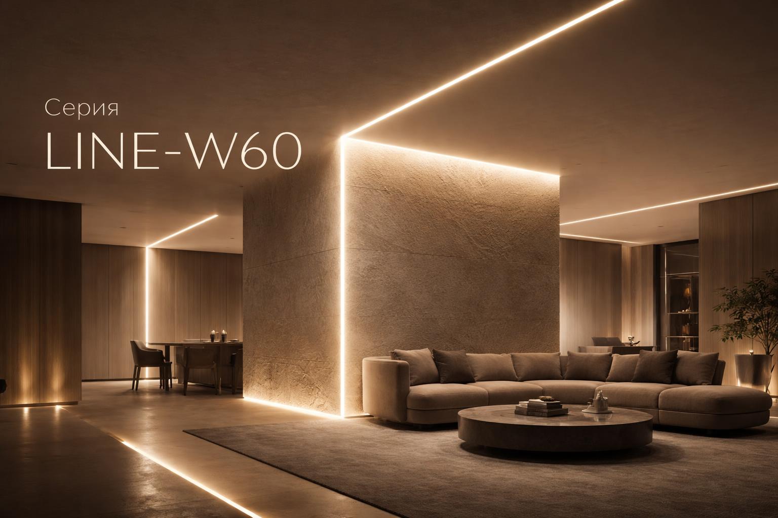 Серия LINE-W60 Arlight