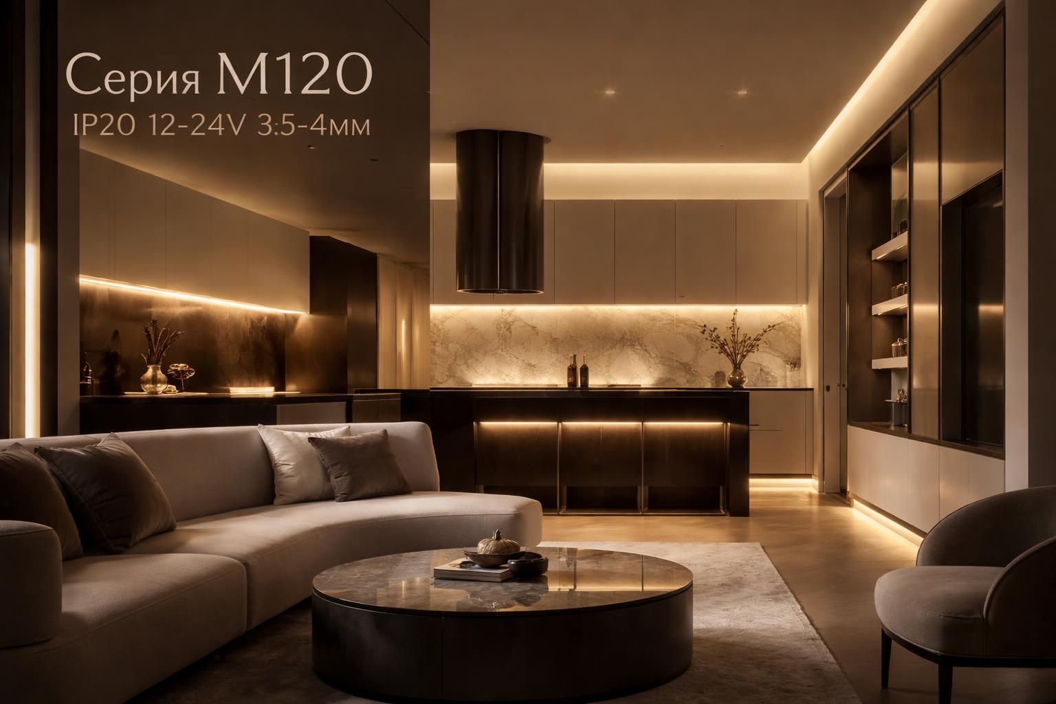 Серия M120 IP20 12-24V 3.5-4mm Arlight