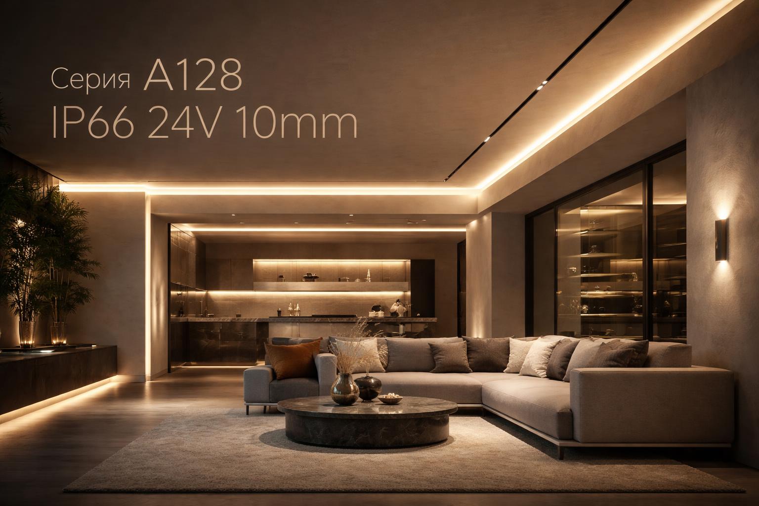 Серия A128 IP66 24V 10mm Arlight