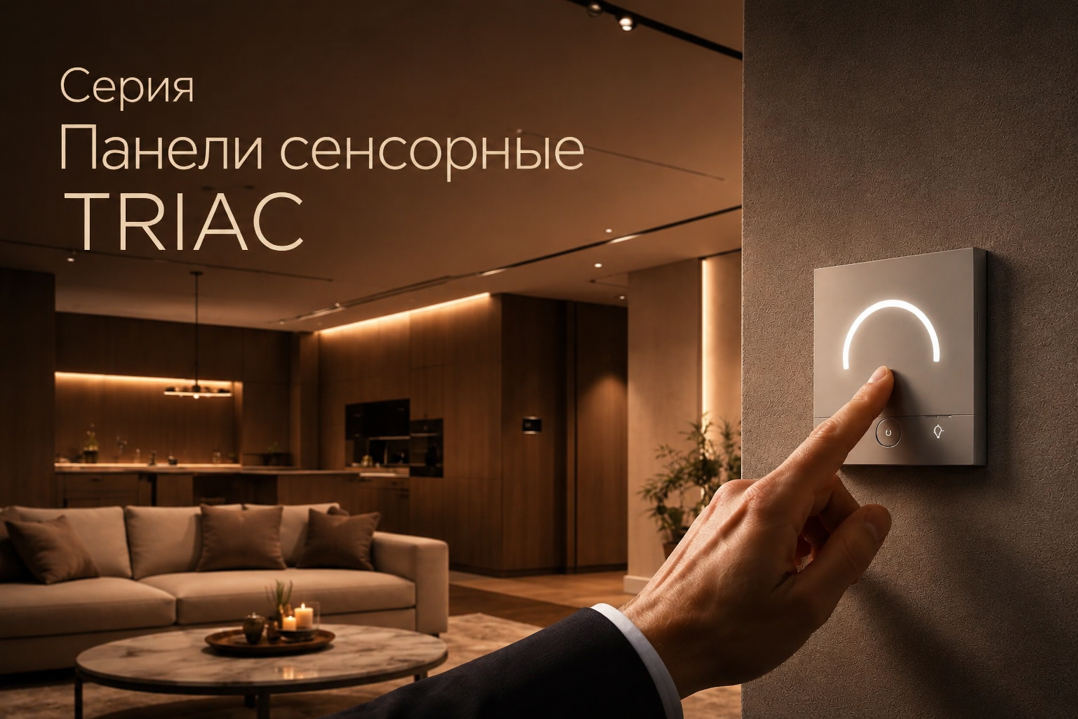 Серия Панели сенсорные TRIAC Arlight