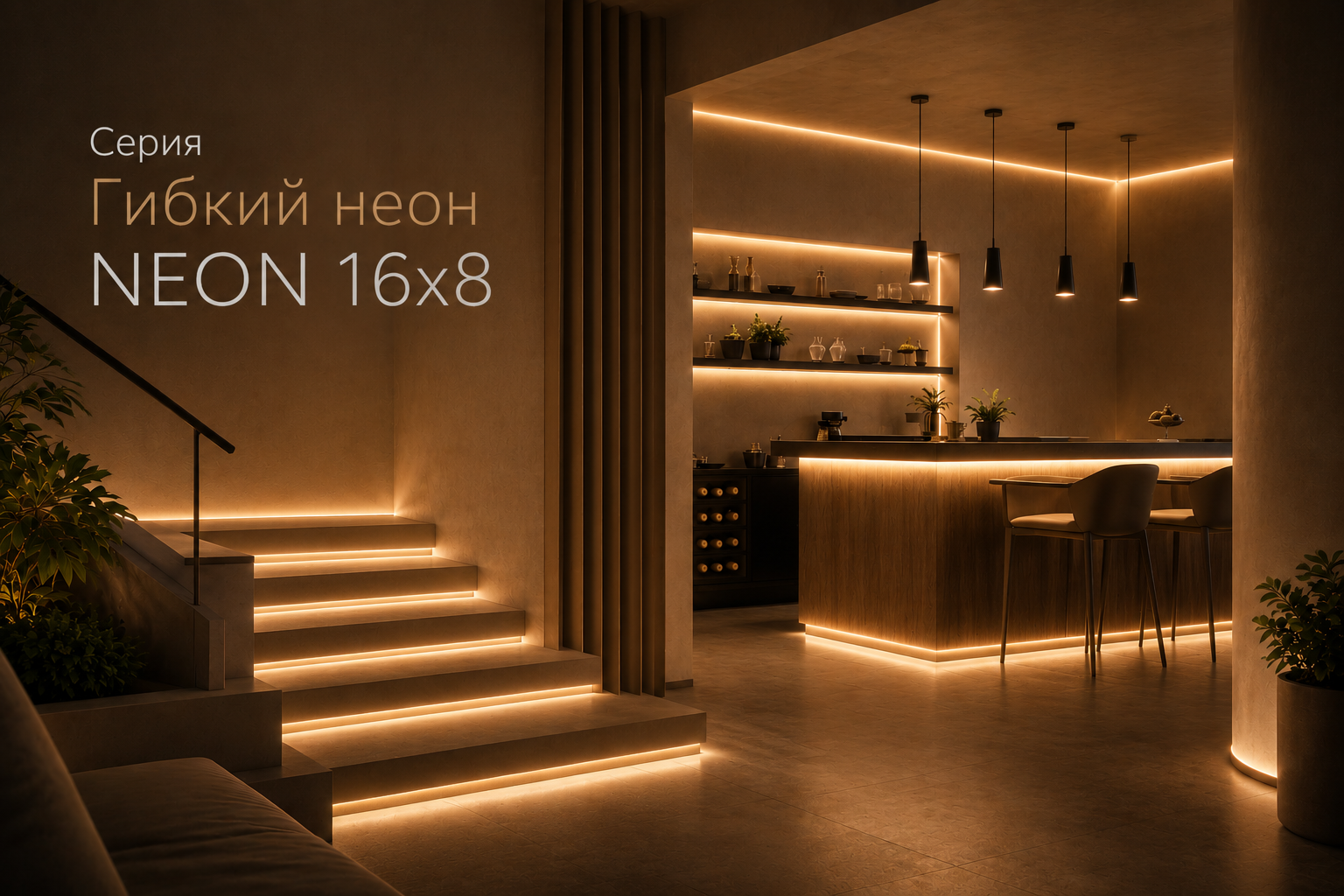 Серия Гибкий неон NEON 16x8 Arlight