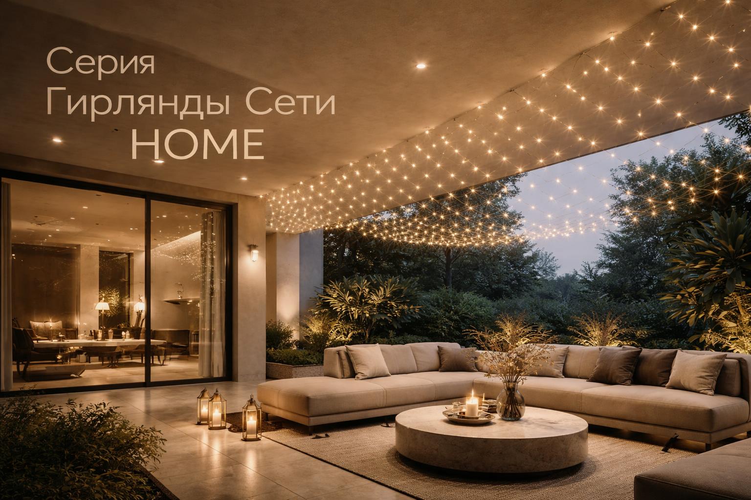 Серия Гирлянды Сети HOME Arlight